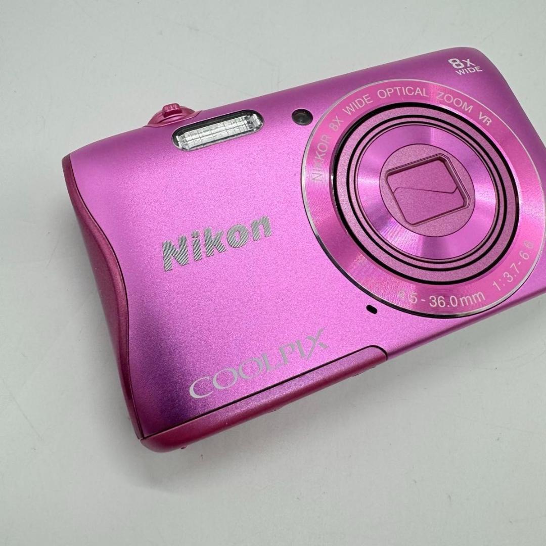 Nikon COOLPIX S3700 ピンク コンパクトデジタルカメラ