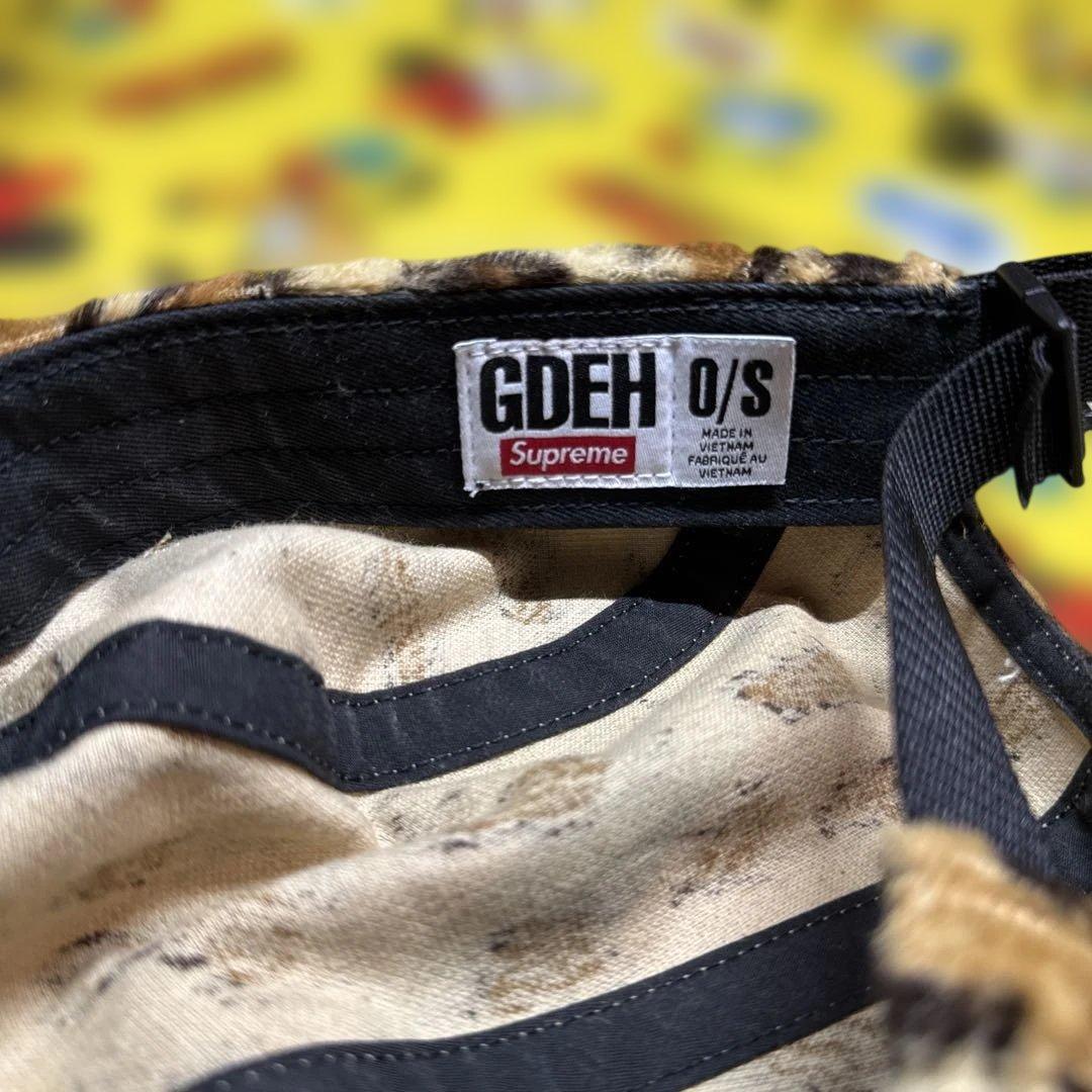Supreme シュプリーム　グッドイナフ　レオパード　ヒョウ柄キャップ