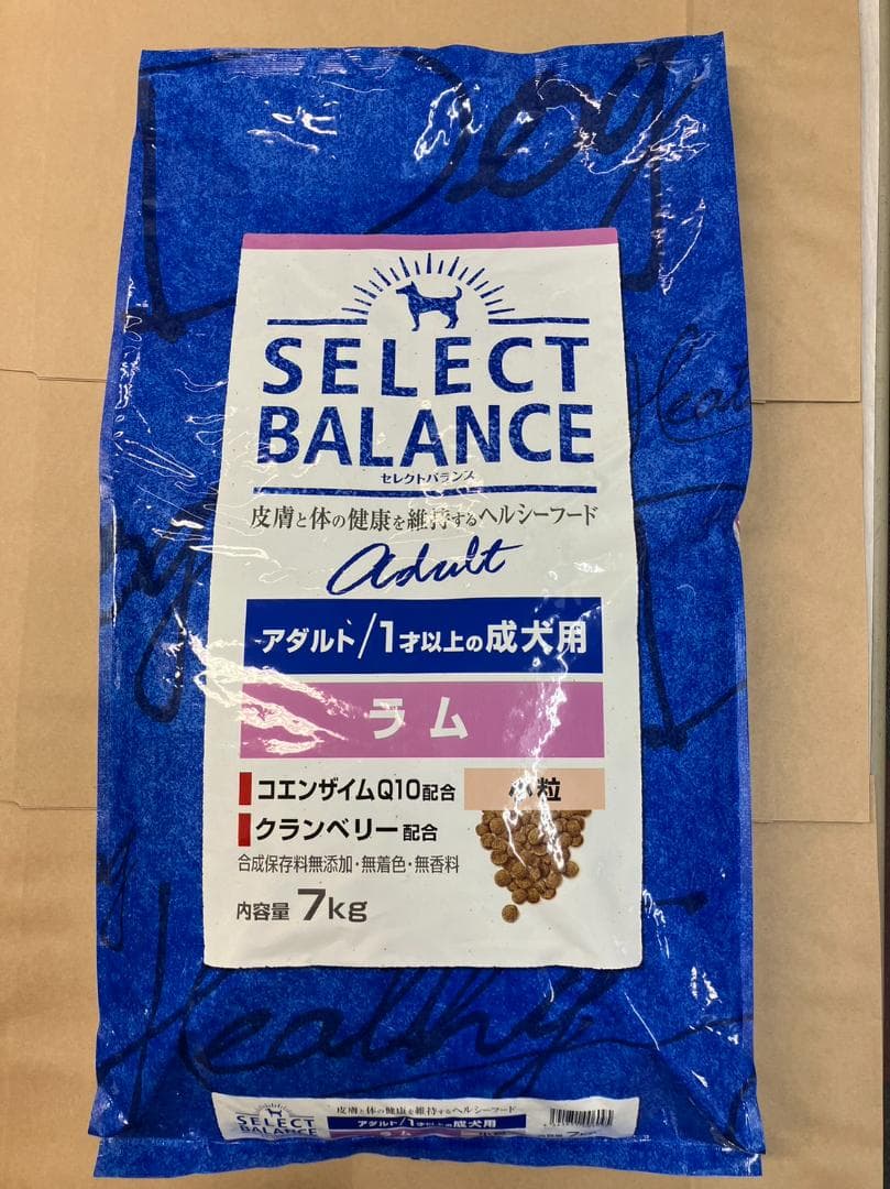 セレクトバランス アダルトラム 小粒 7kg