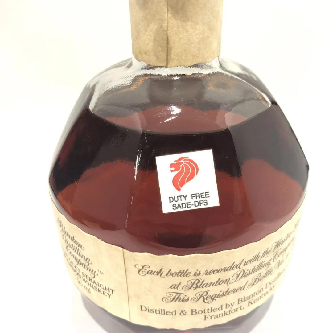 オールドボトル ブラントン 9/22/92 巾着付属