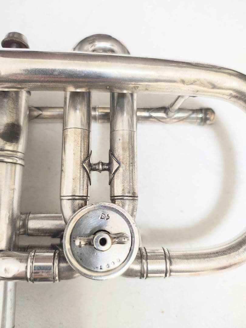 1917年製 C.G.Conn New Wonder C,Bb&Aコルネット