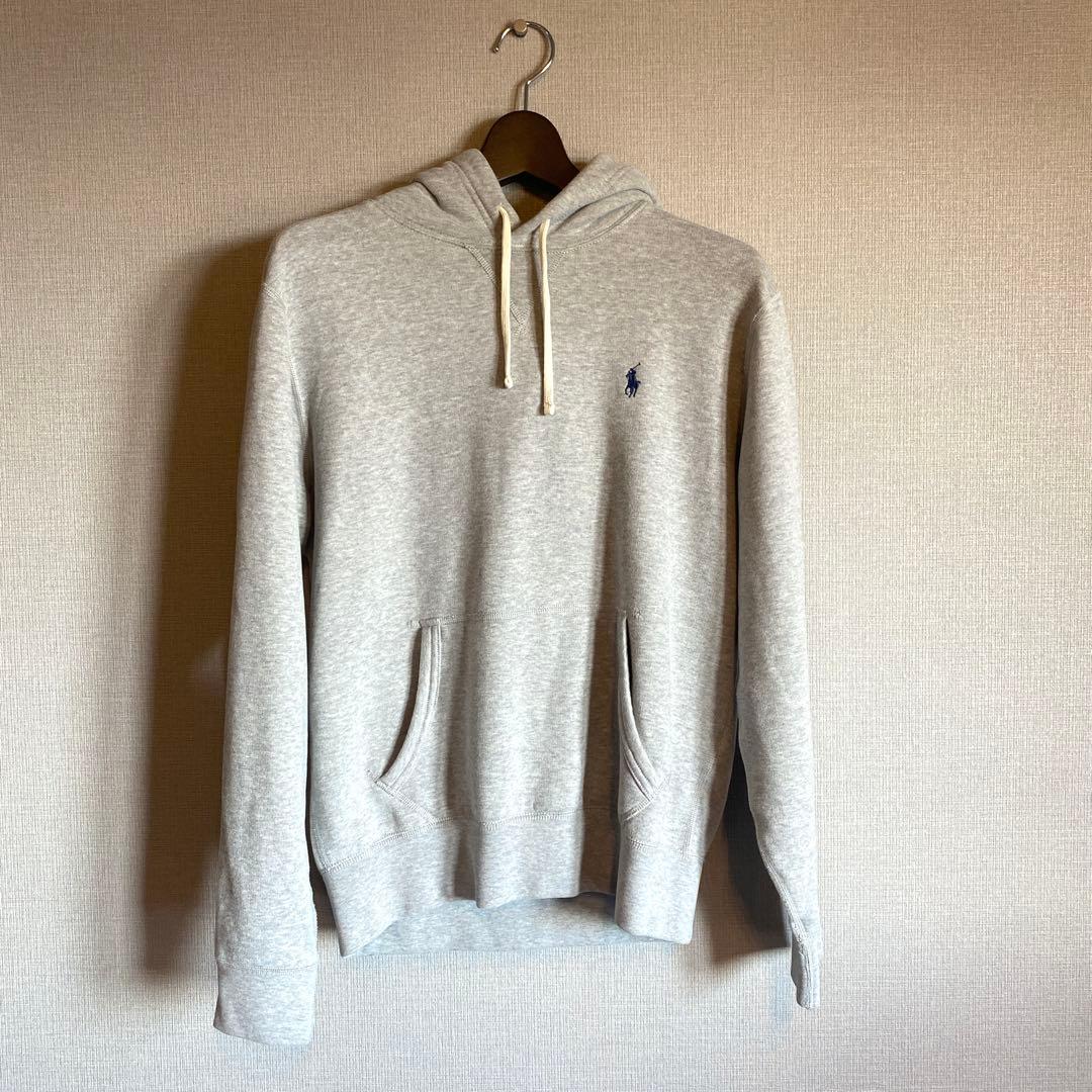 【定番！ほぼ新品！】ポロ　ラルフローレン パーカー　グレー　定価26,400円