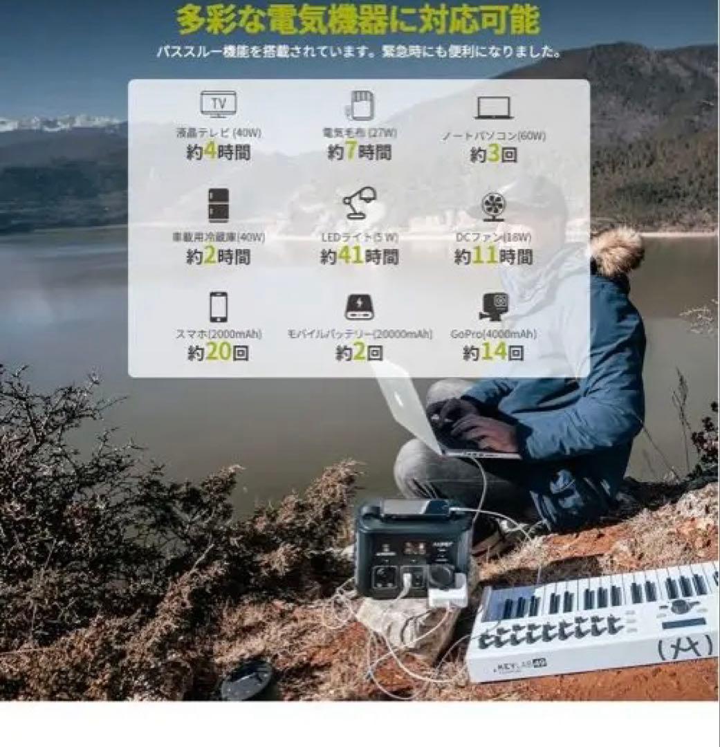 株式会社アイパー・ジャパン ポータブル電源 FREEMAN 200