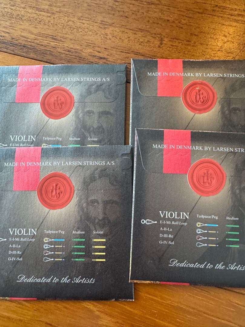 未開封Larsen Cannone soloist フルセット