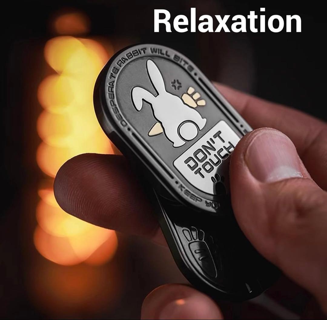 【希少品✨】フィジェットスライダー　Rabbit DON’T TOUCH