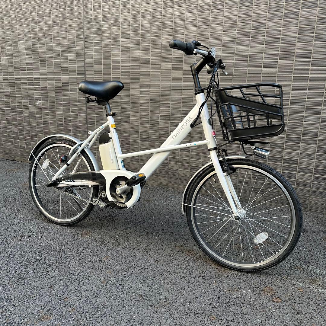 miyamasaブリヂストン電動自転車　マリポーサ　20インチ　パール