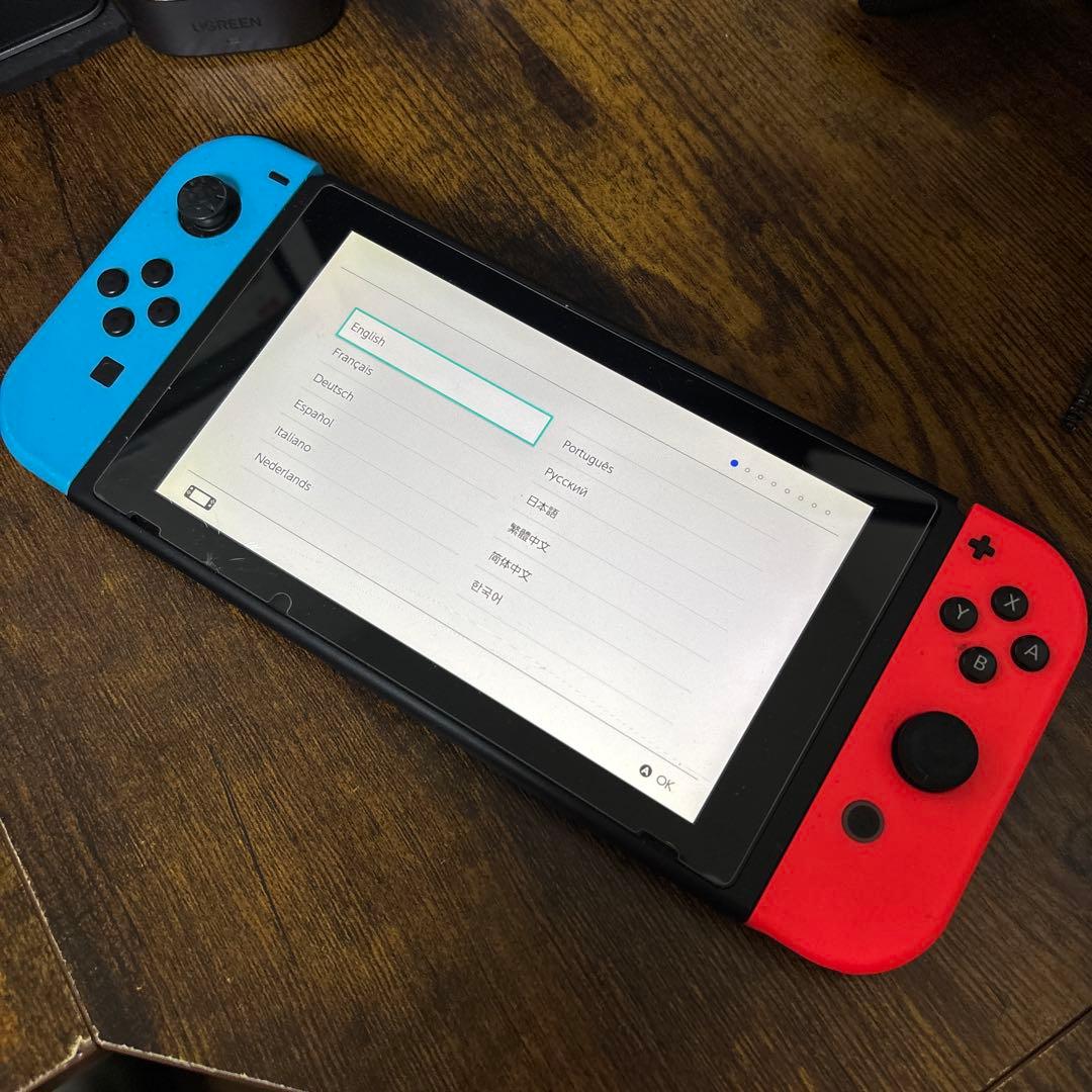 Nintendo Switch 青と赤 本体, ドック, HDMIケーブル