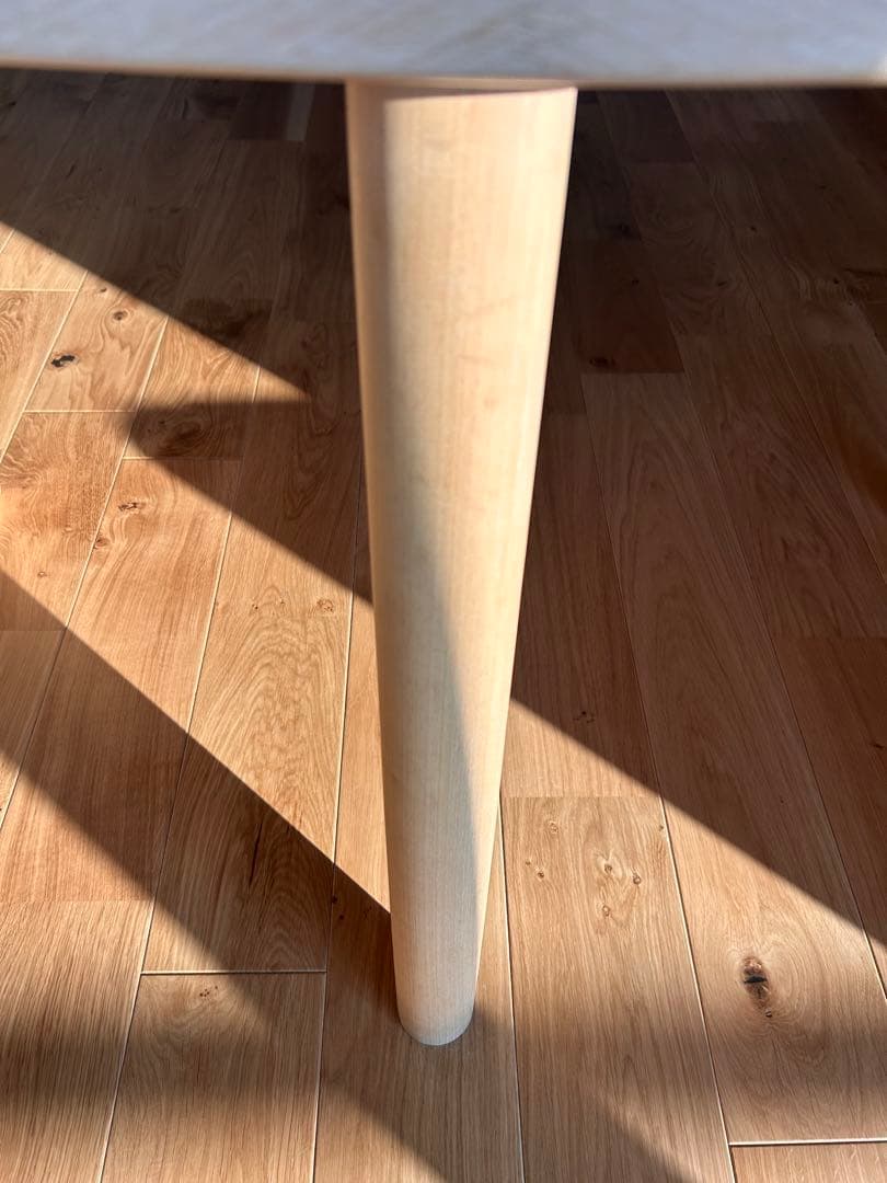 マルニ木工　HIROSHIMAラウンドテーブル120cm