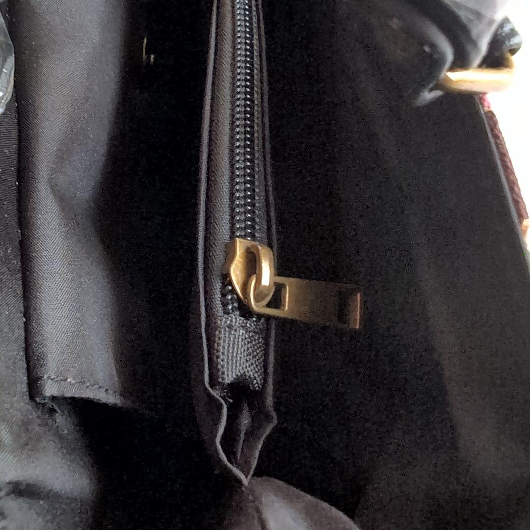 [新品] 皇室御用達　京都　岡重　花柄 和装バッグ