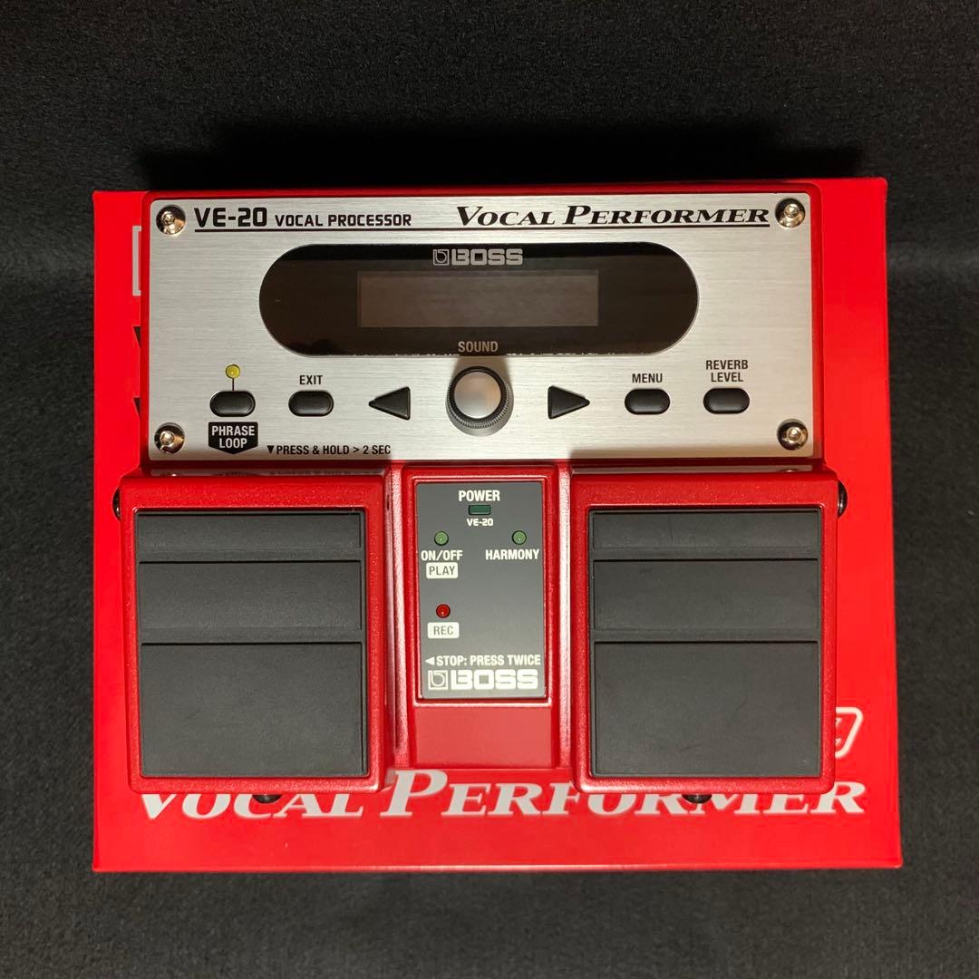 BOSS VE-20 ボーカルプロセッサー（ボーカルパフォーマー）ユーザー未登録