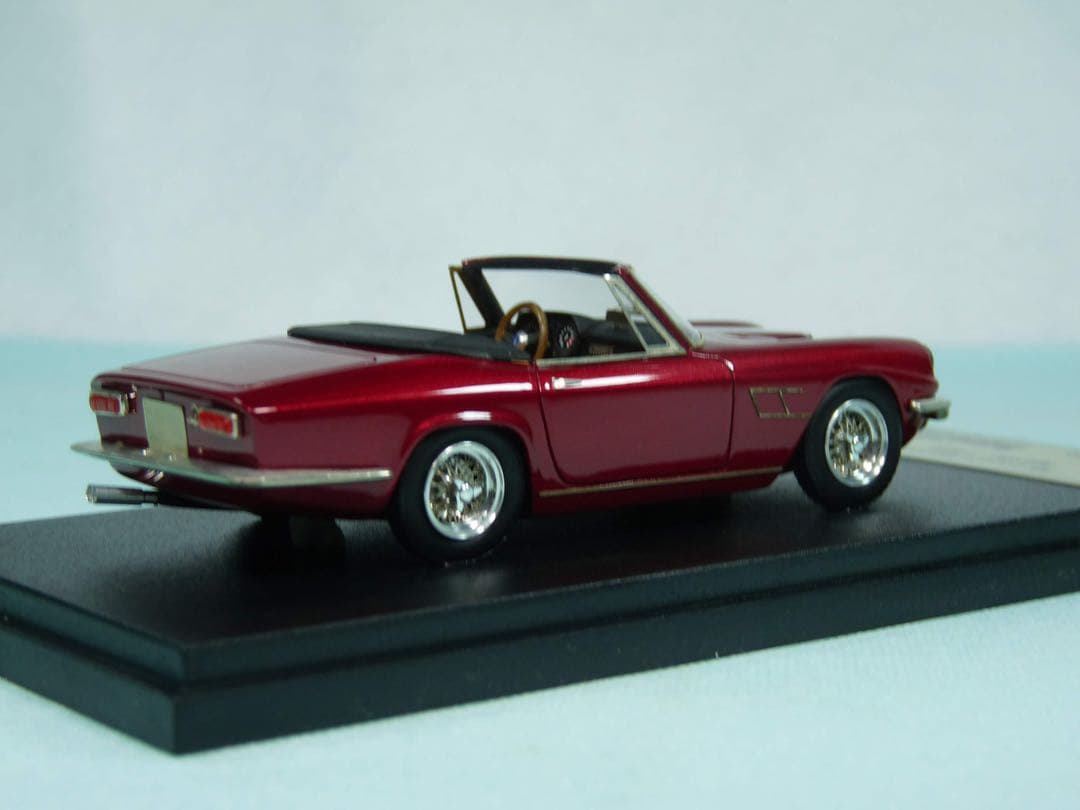 BBR マセラティ　ミストラル　スパイダー　1964年　レッドメタリック