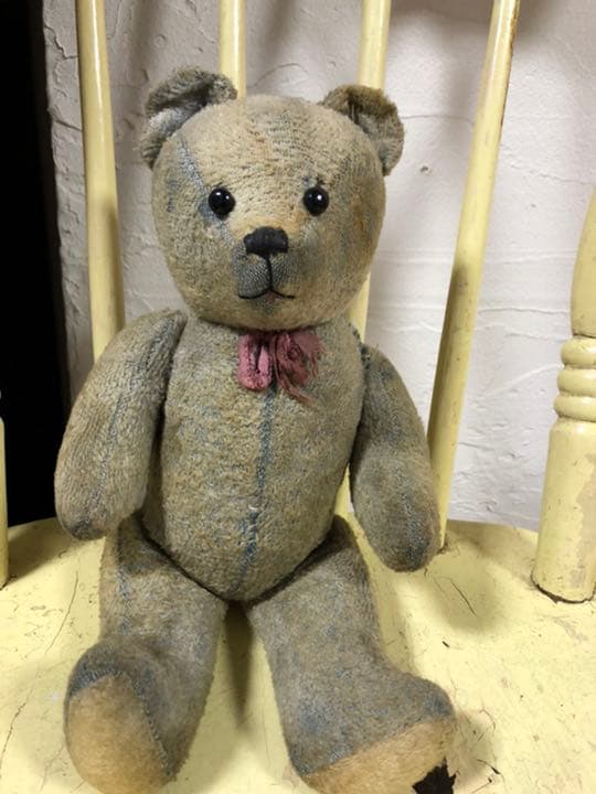 アンティーク・テディベア・ブルー