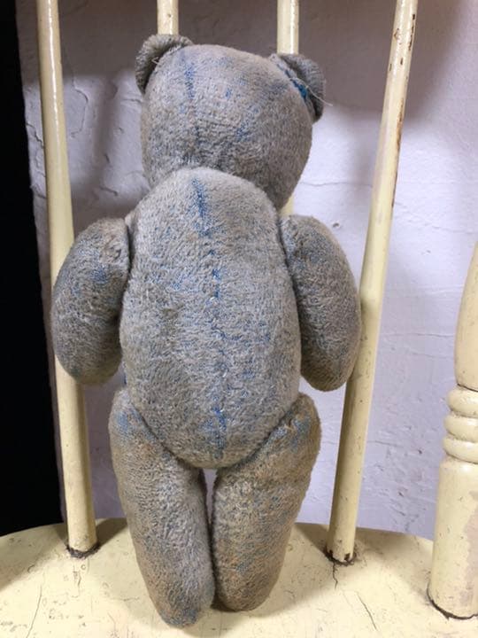 アンティーク・テディベア・ブルー