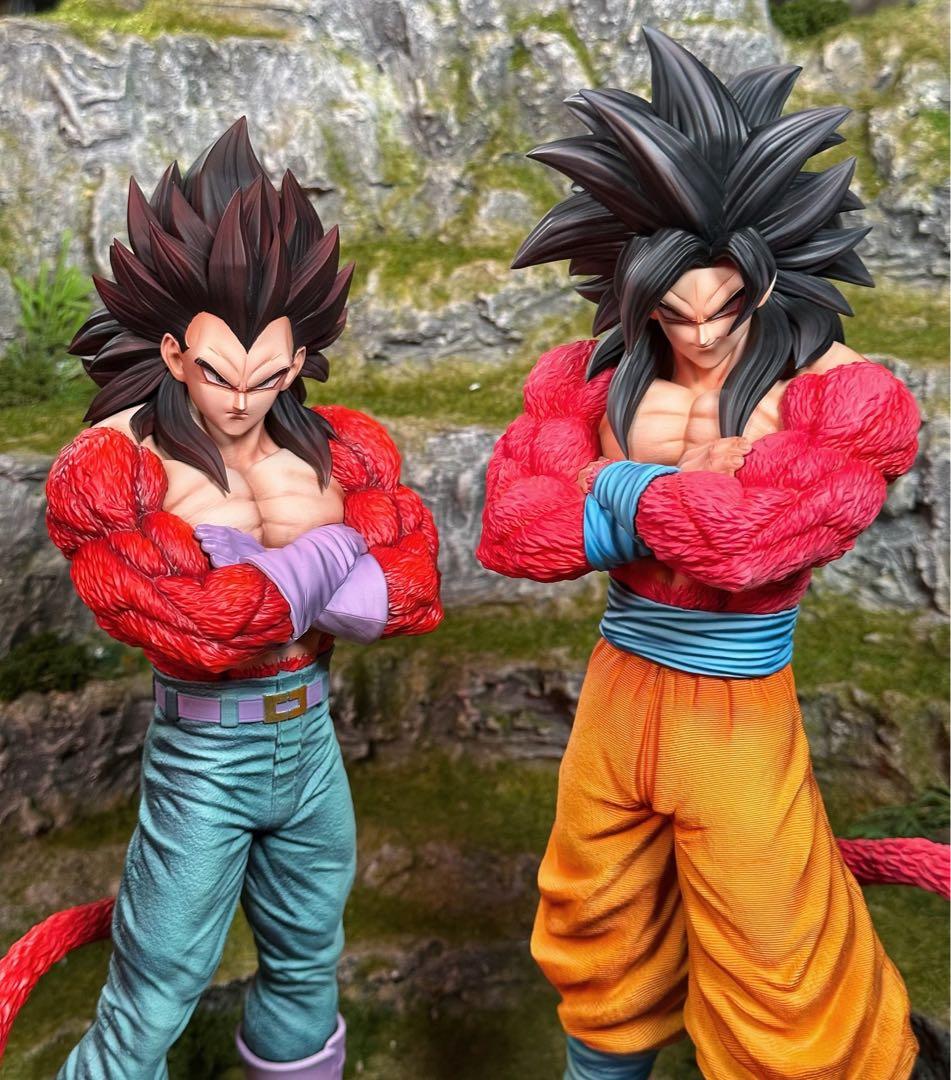 ドラゴンボール 孫悟空 フィギュア 超サイヤ人4 ベジータ セット