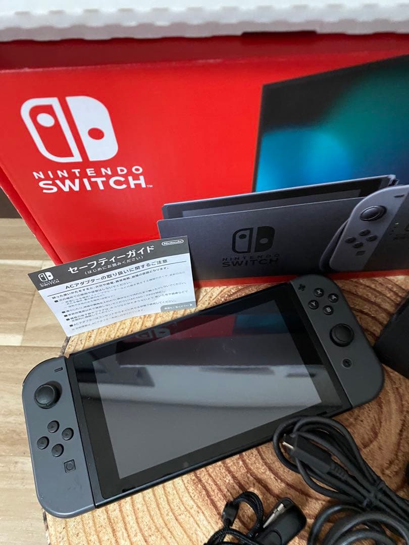 Nintendo Switch ニンテンドースイッチ本体　グレー ⑤