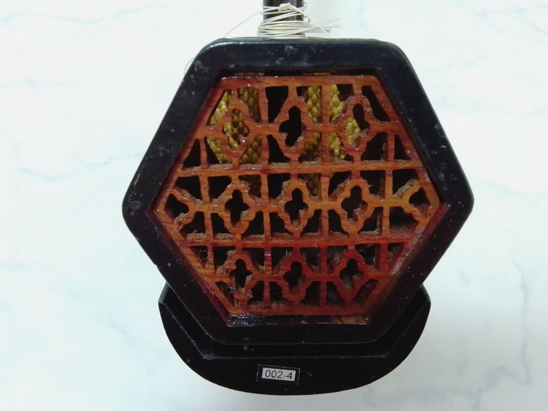 二胡 弓 敦煌牌 東洋文化学院 民族楽器 中国楽器 ハードケース付 胡弓