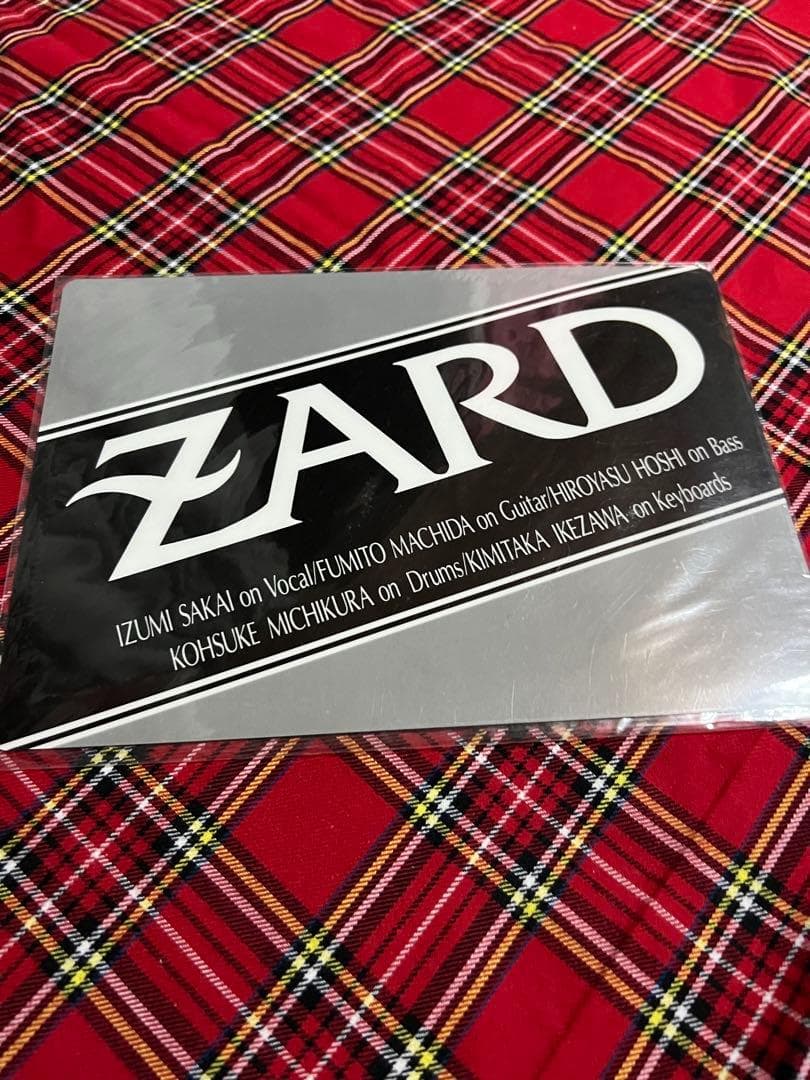 ◎希少◎ZARD(坂井泉水)◎下敷き◎