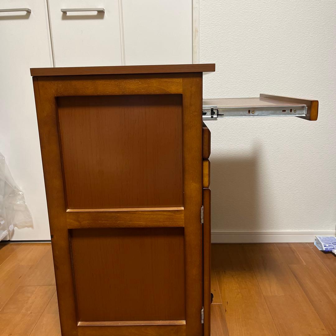 ノートパソコン収納付きプリンター、ファックス台