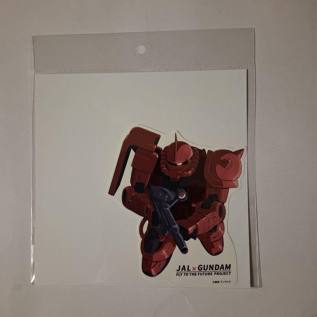 JAL × GUNDAM　フライトタグとステッカー 未開封新品