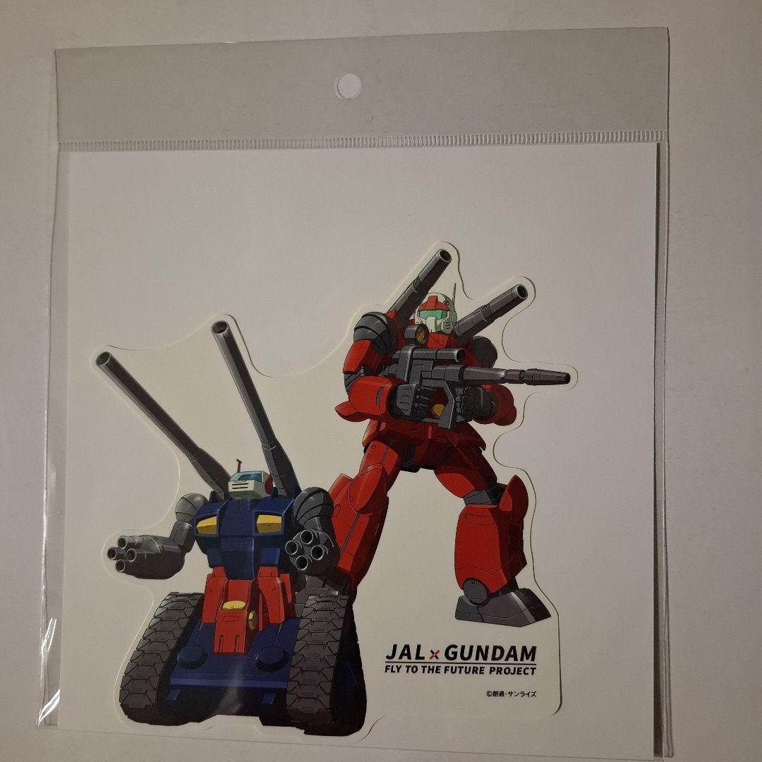 JAL × GUNDAM　フライトタグとステッカー 未開封新品