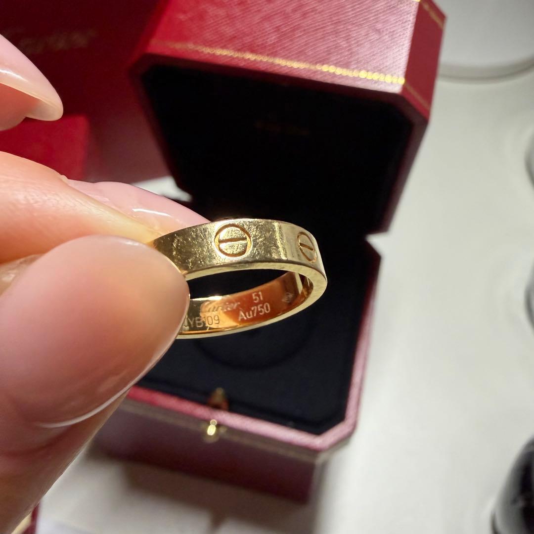 カルティエ ラブリング　YG 11号