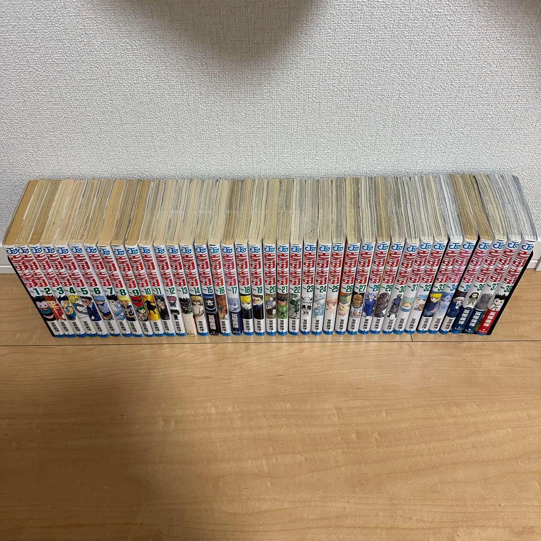 〈希少〉ハンターハンター　1〜38巻全巻セット　全て初版　帯付き少数あり