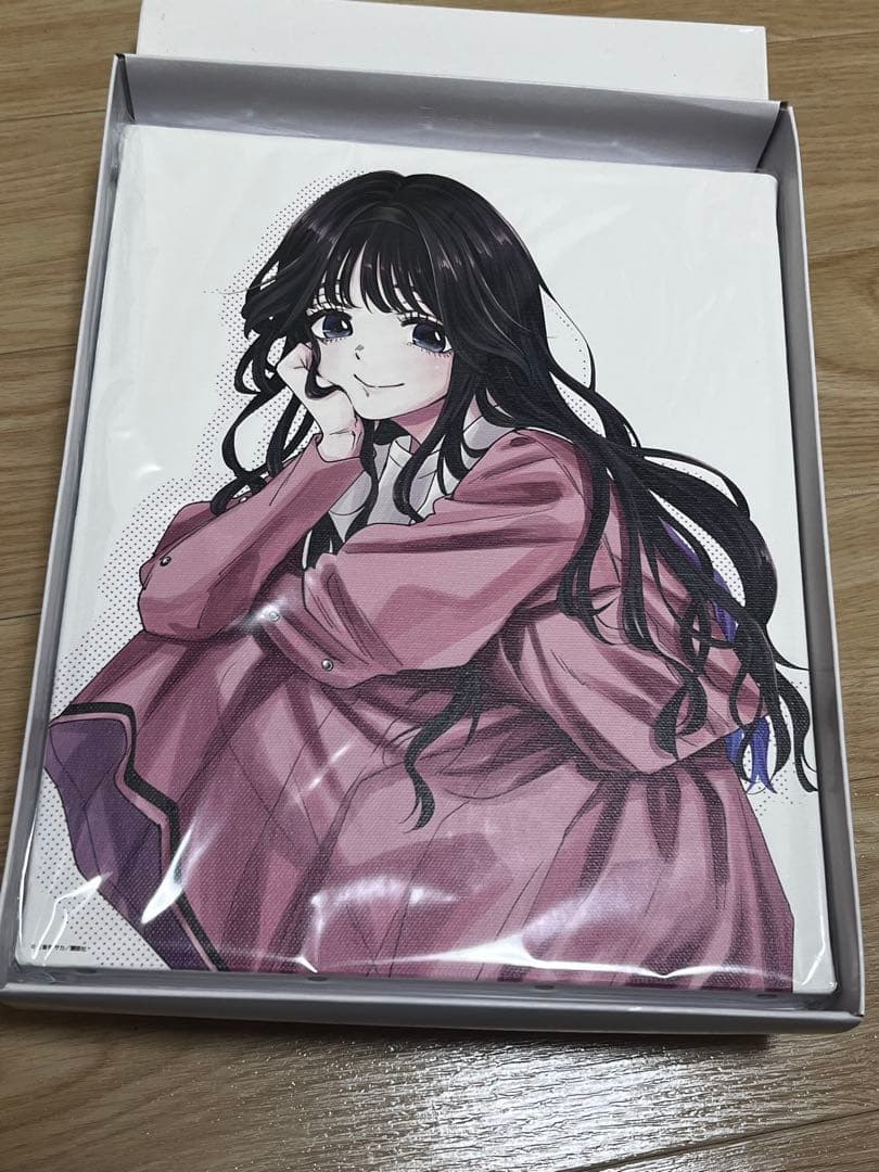 和栗薫子　キャンバスアート3号Fサイズ　eeoくじ1弾　A賞　薫る花は凛と咲く