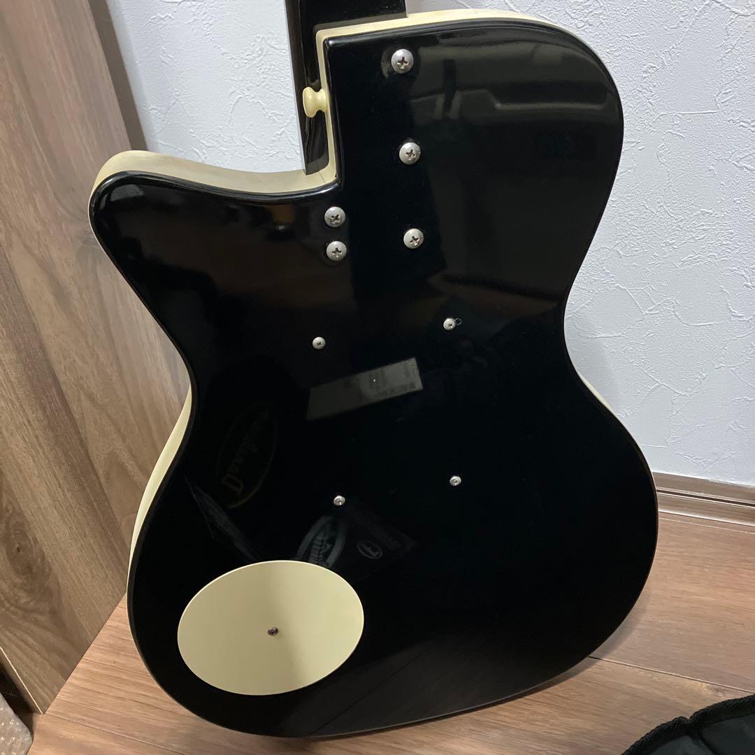 E*m様 DANELECTRO エレキギター　56-U2 ブラック シングルカッ