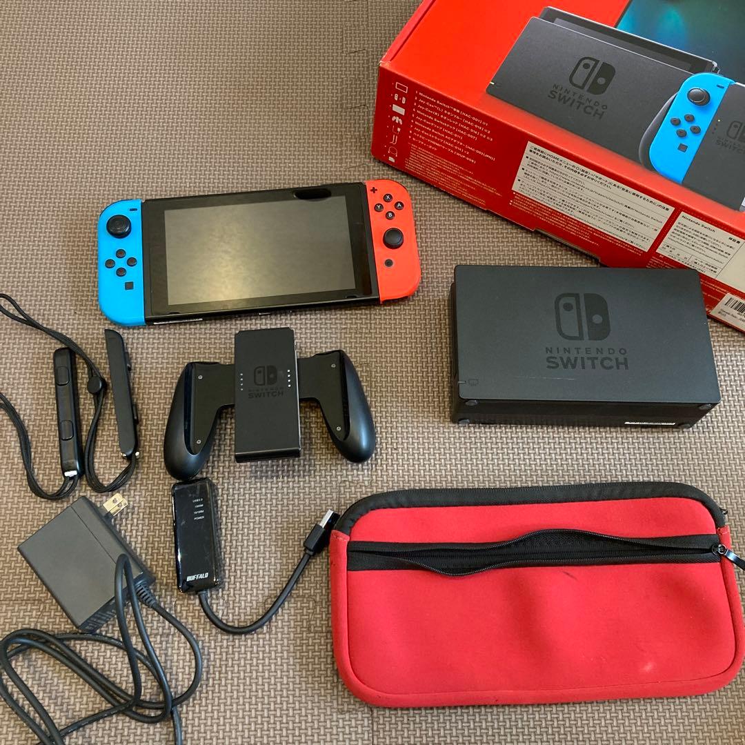 Nintendo Switch 本体 HAC-001有線LANアダプタ付