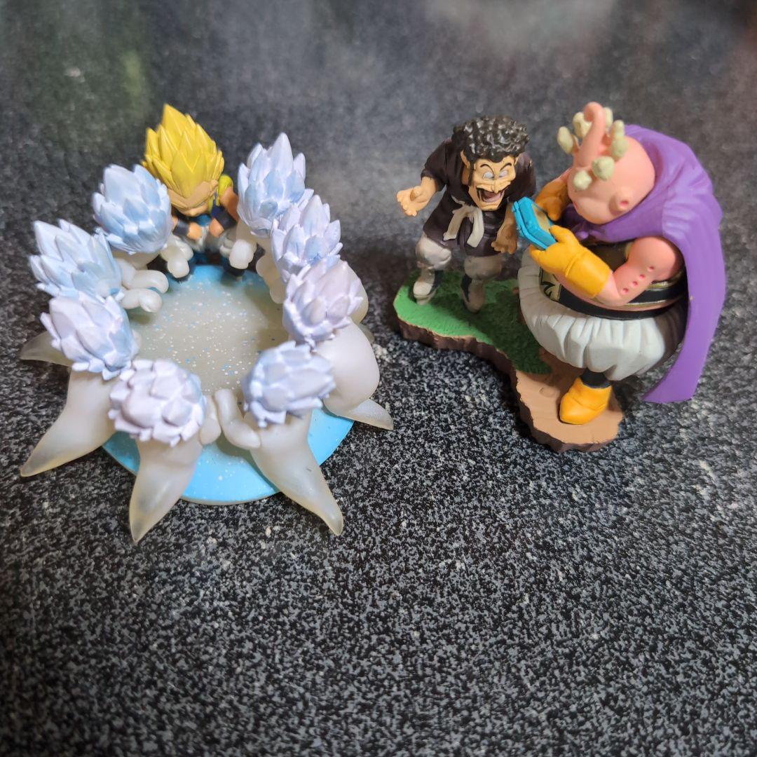 ドラゴンボールカプセル　ゴテンクス　魔人ブウ　サタン　ドラカプ