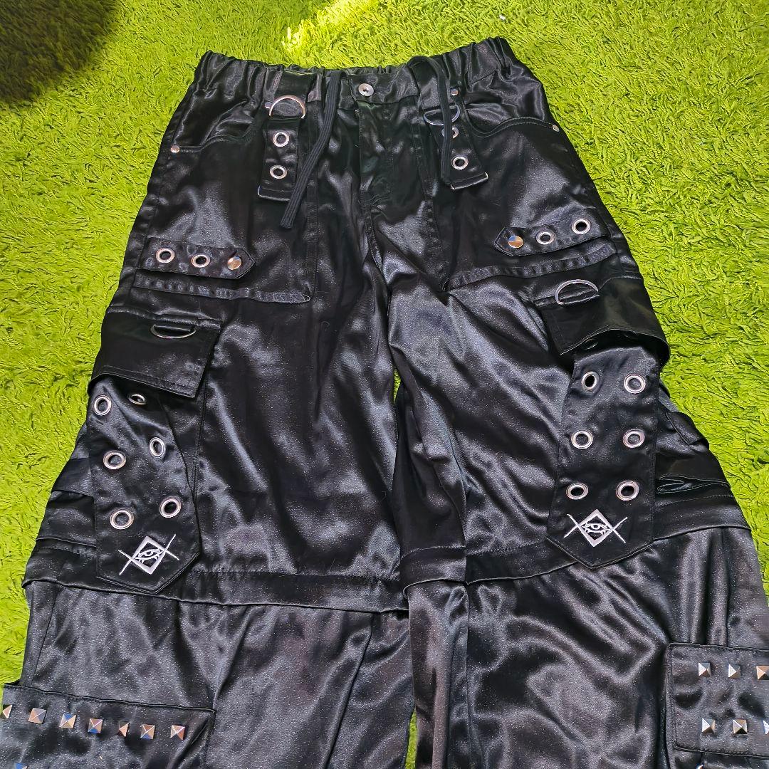 REFLEM【レフレム】2WAYワイドボンテージカーゴパンツ