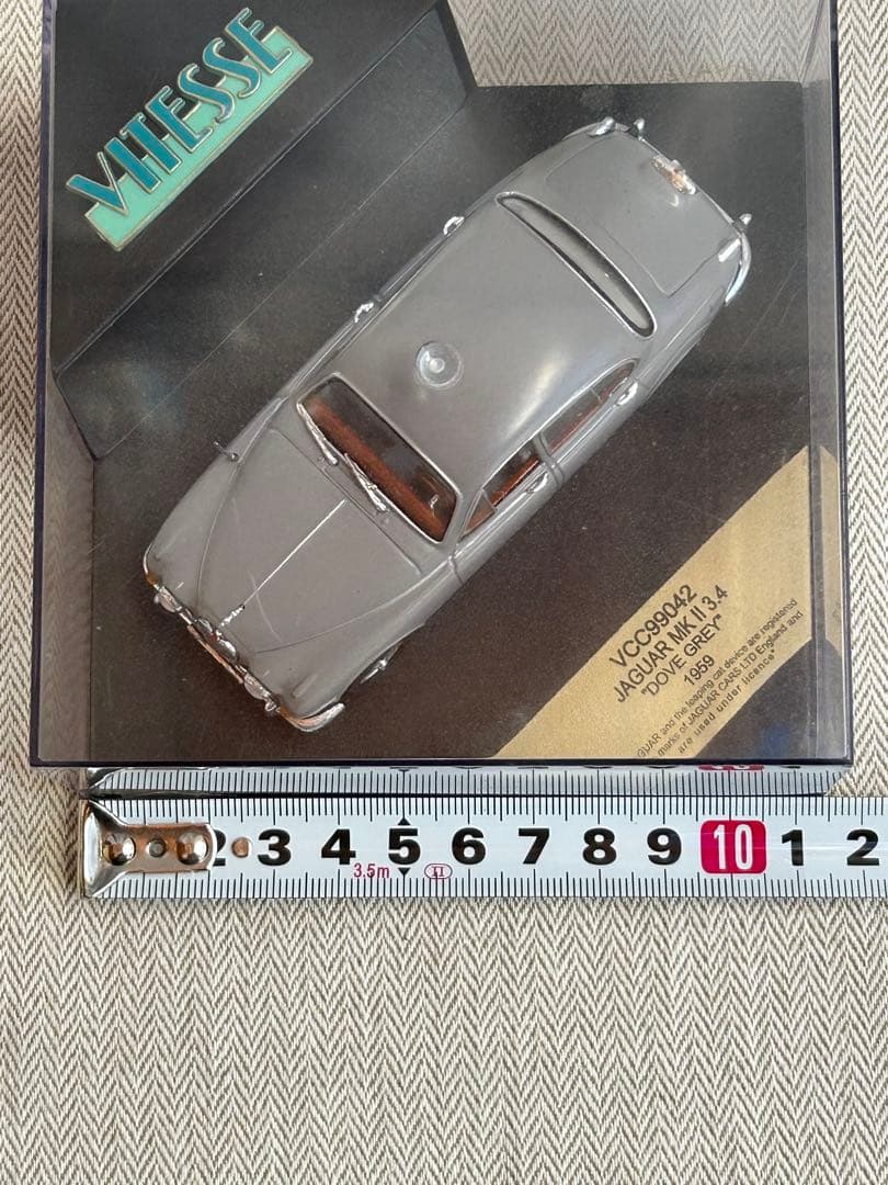 VITESSE 1/43 ジャガー MKⅡ 3.8 1959 ダブグレー