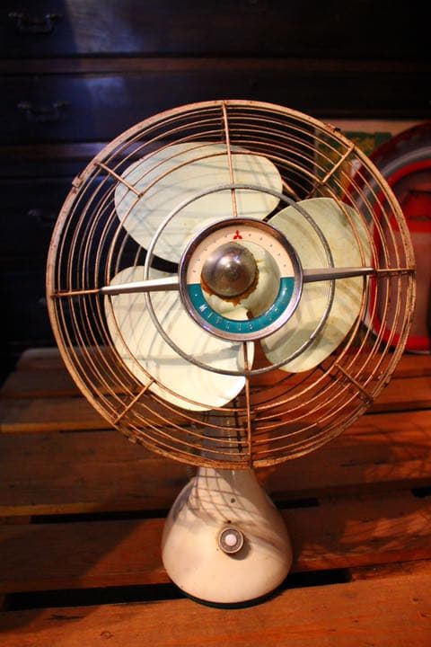 レトロ扇風機 三菱DM-10F