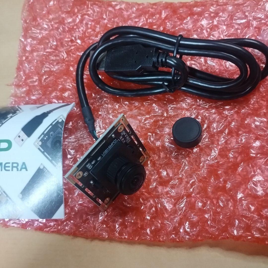 ELP 1600万画素 Webカメラ 広角 小型 USBカメラ180度魚眼 4K