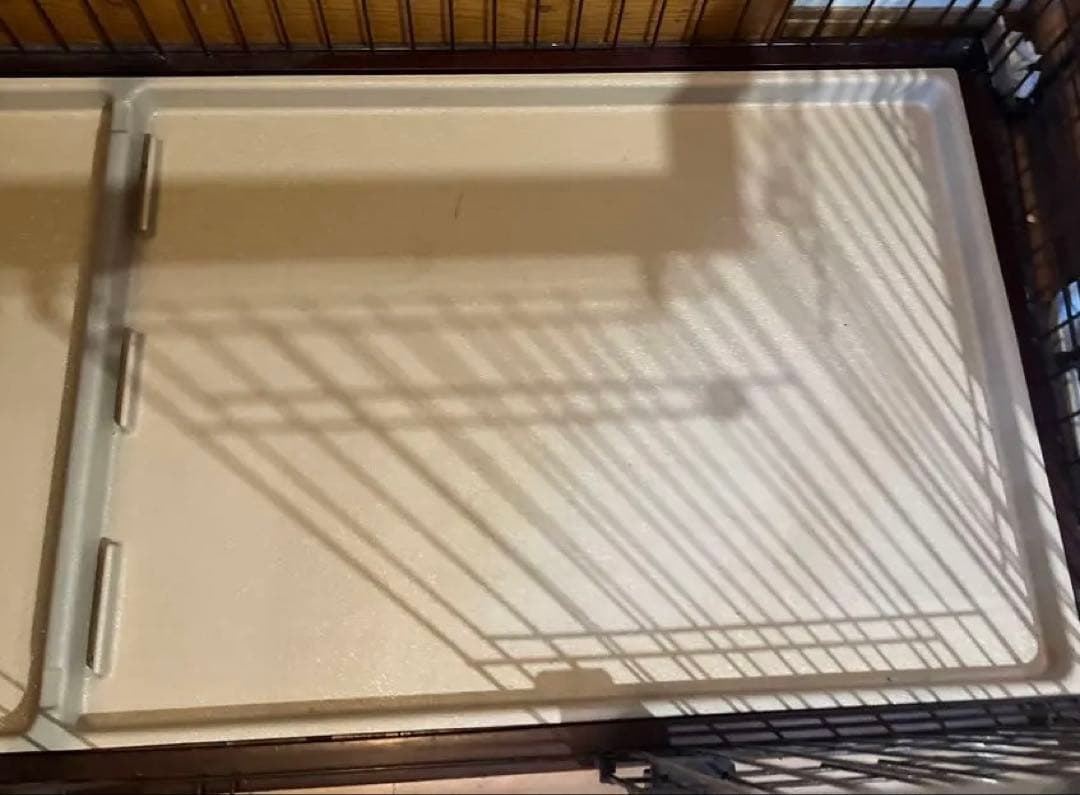 ペティオ　トイレのしつけができる　ペットケージ ブラウン　レギュラーサイズ