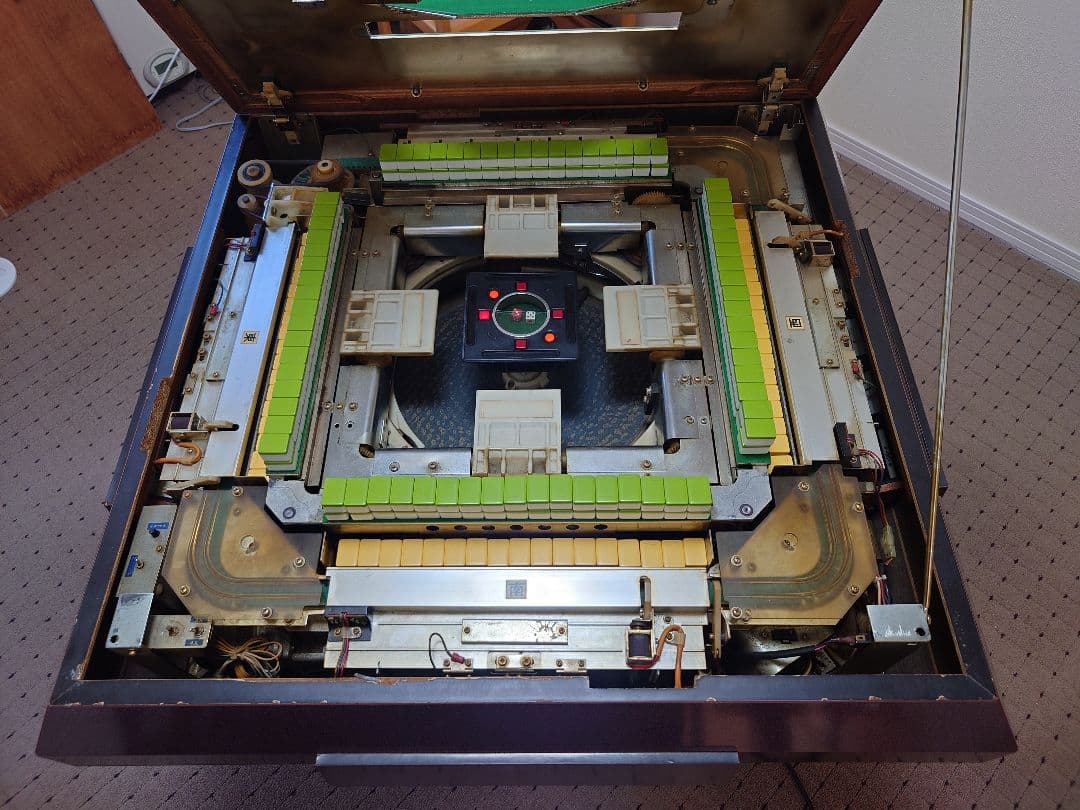 【動作OK】全自動麻雀卓 雀豪 マーク3　椅子&テーブルセット