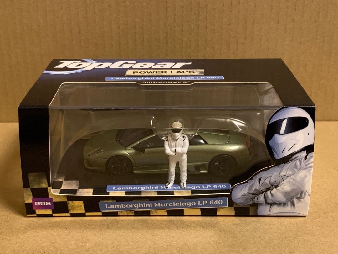 ミニチャンプス 1/43 ランボルギーニ　ムルシエラゴ　LP640 トップギア