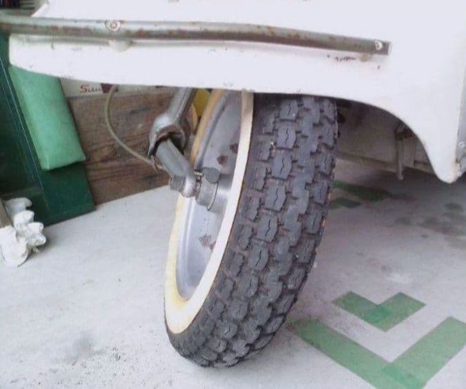 富士重工 ラビットスクーター S301用 ローダウンサス 前後セット ⑥