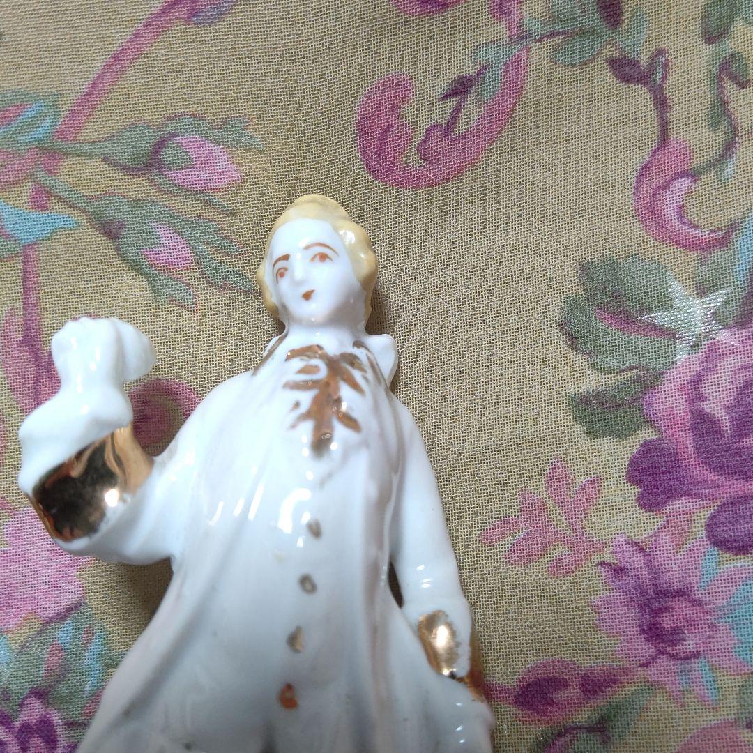 オールドノリタケ フィギュリン ペア チカラマチ