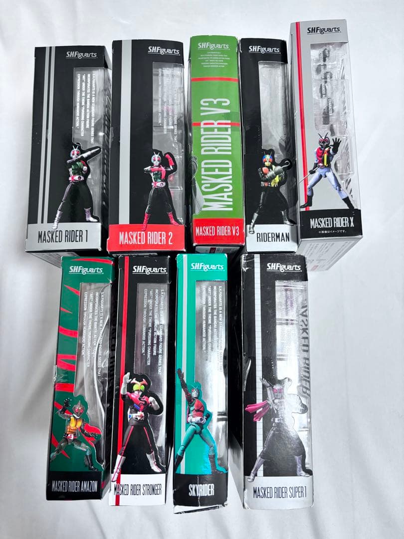 昭和仮面ライダー9人セット