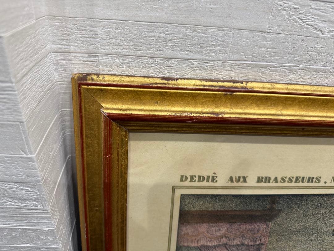 Dédié aux Brasseurs リトグラフ