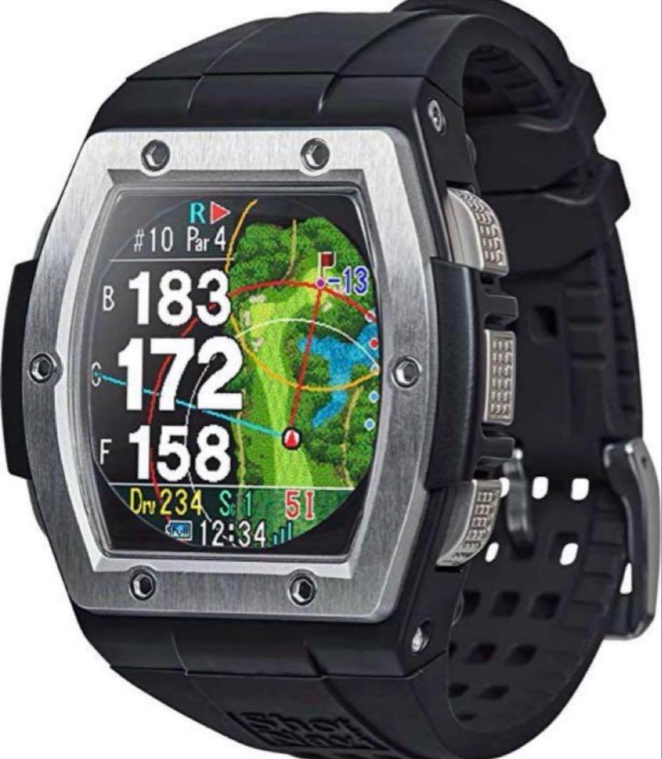 Shot Navi Crestショットナビ　ブラック×シルバー