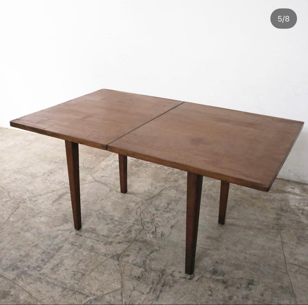 拡張ダイニングテーブル エクステンションテーブル ヴィンテージ 直接引き取り価格