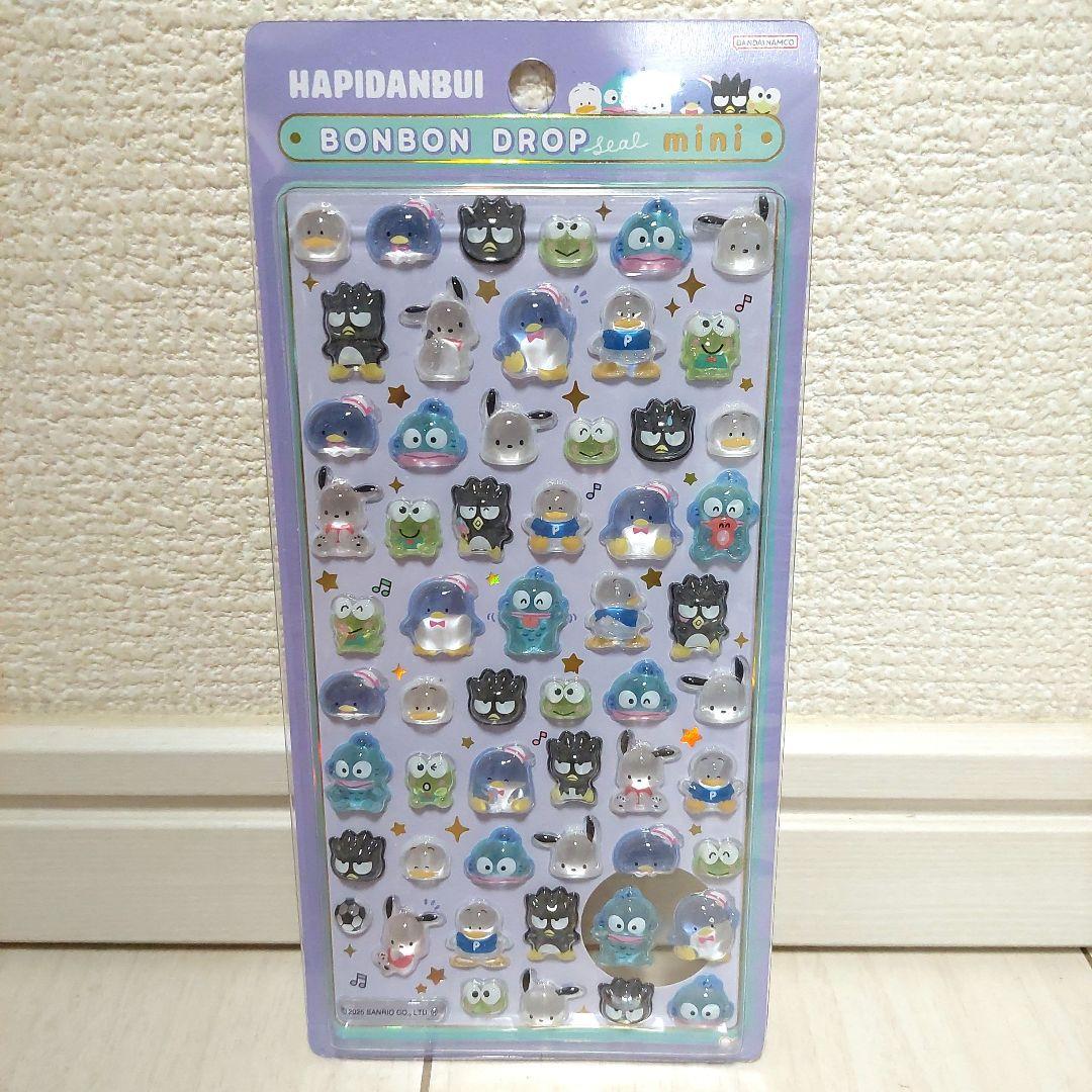 「正規品」サンリオボンボンドロップシールミニ 8種コンプリートセット　キティ他