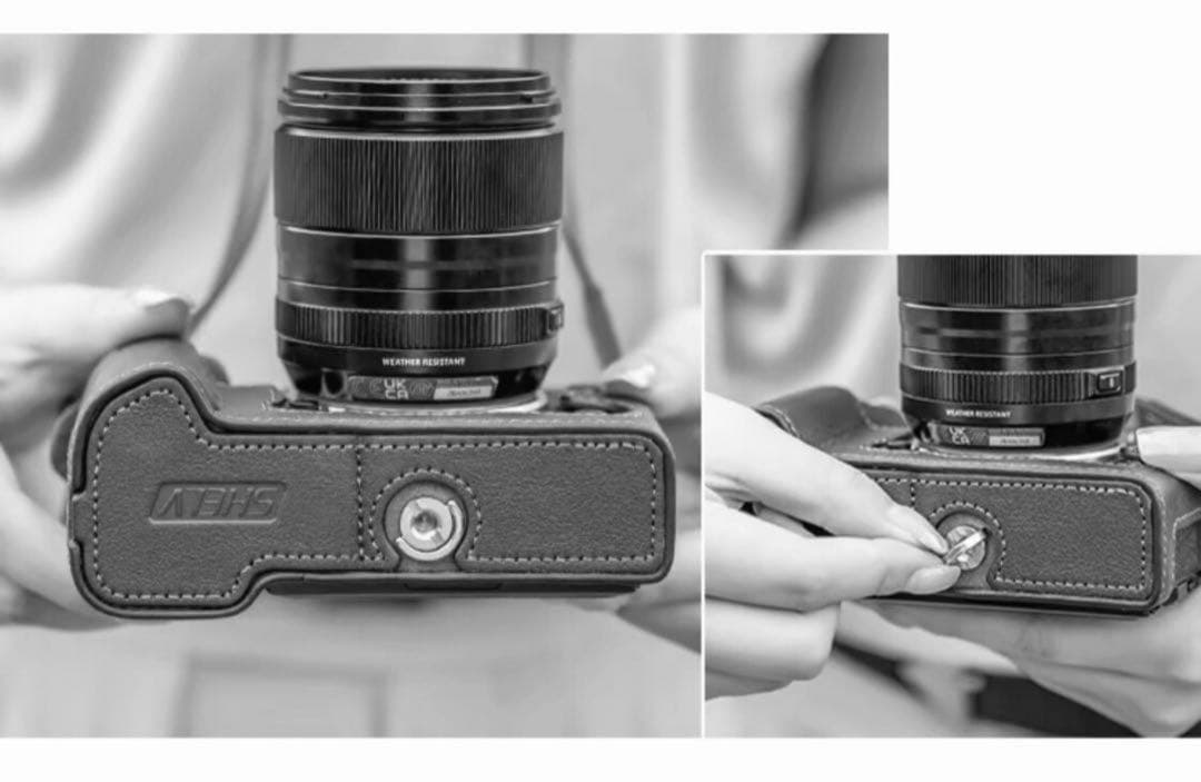 新品 本革カメラケース 富士フイルム FUJIFILM xt5 用