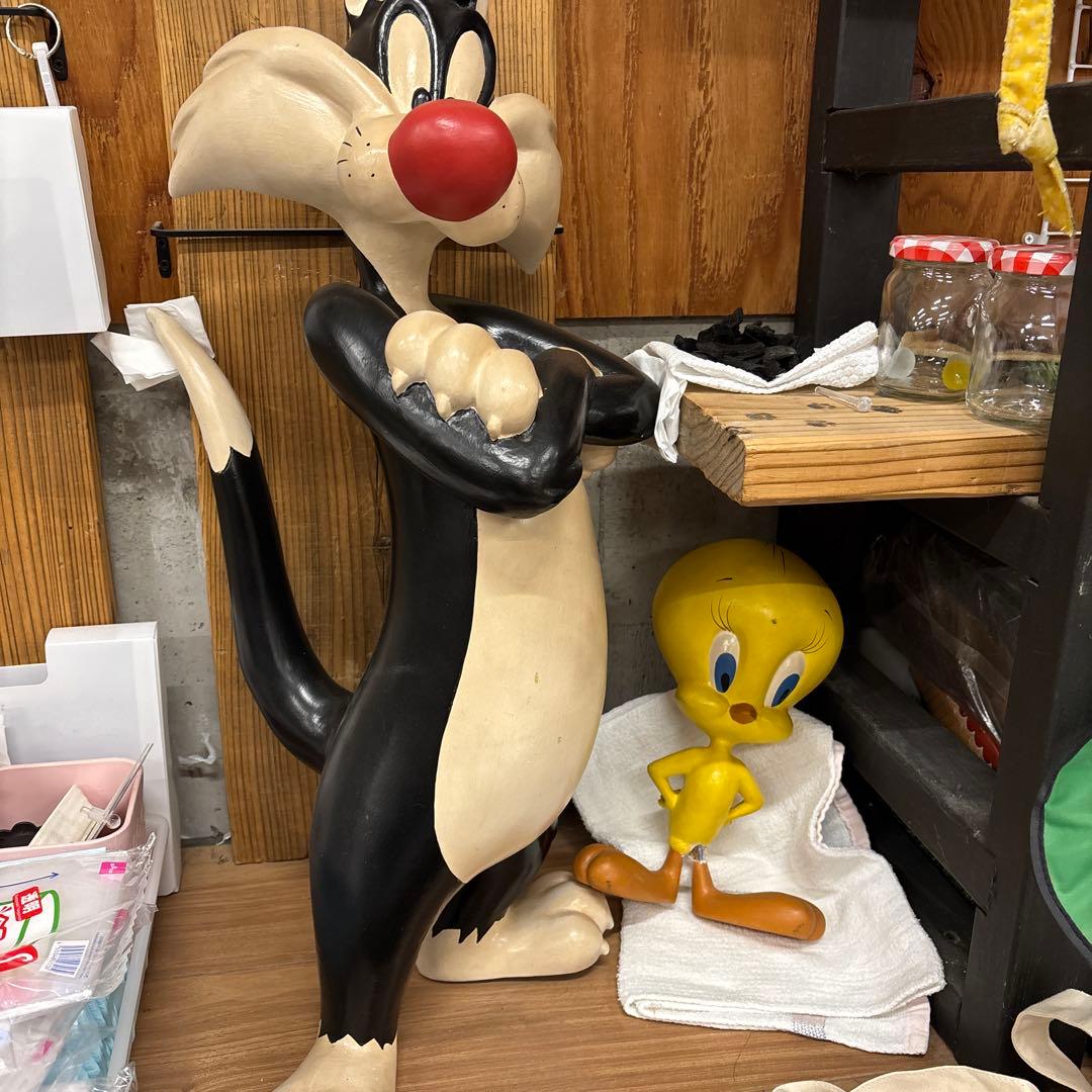 ビンテージ　アンティーク　シルベスター フィギュア　ワーナー・ブラザース