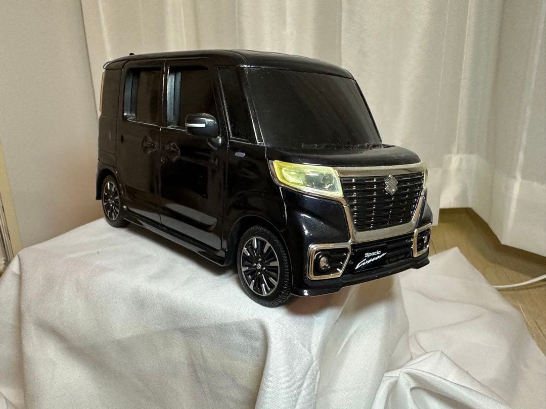 非売品！スズキ スペーシアカスタム カラーサンプル1/18サイズ　ブラックパール