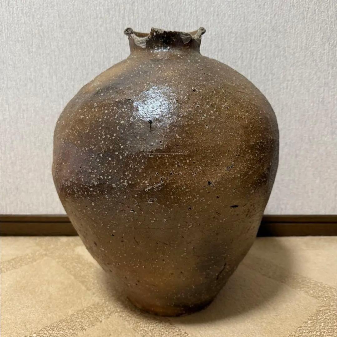 古信楽 壺 大壺 室町時代 古美術 古備前 古常滑 古瀬戸 古丹波 古越前 骨董