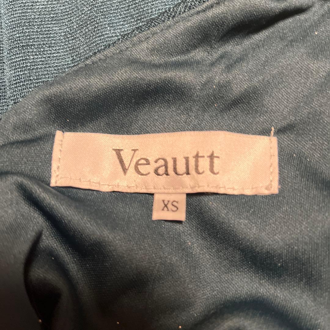 AR ANGELR ダークグリーン ホルターネックドレス