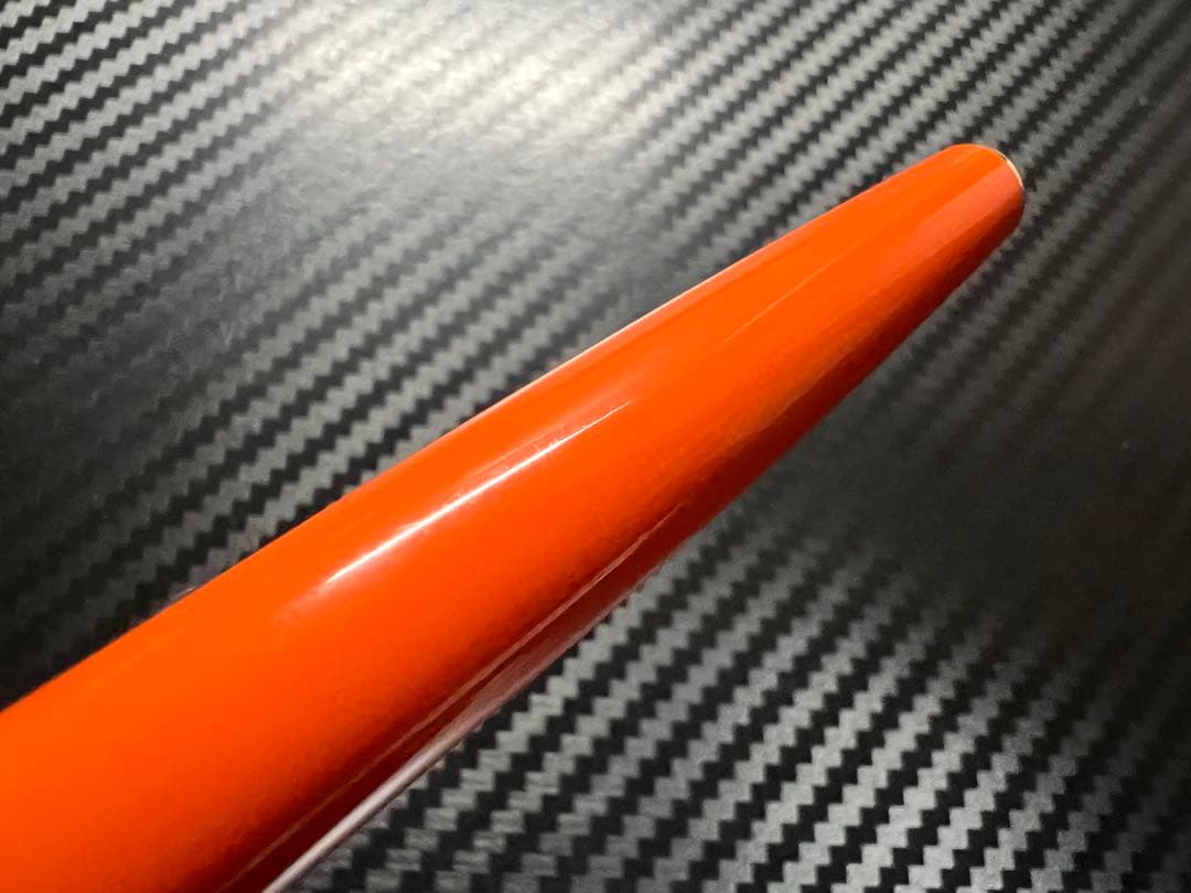 美品 モンブラン ジェネレーション 万年筆 オレンジ F 細字